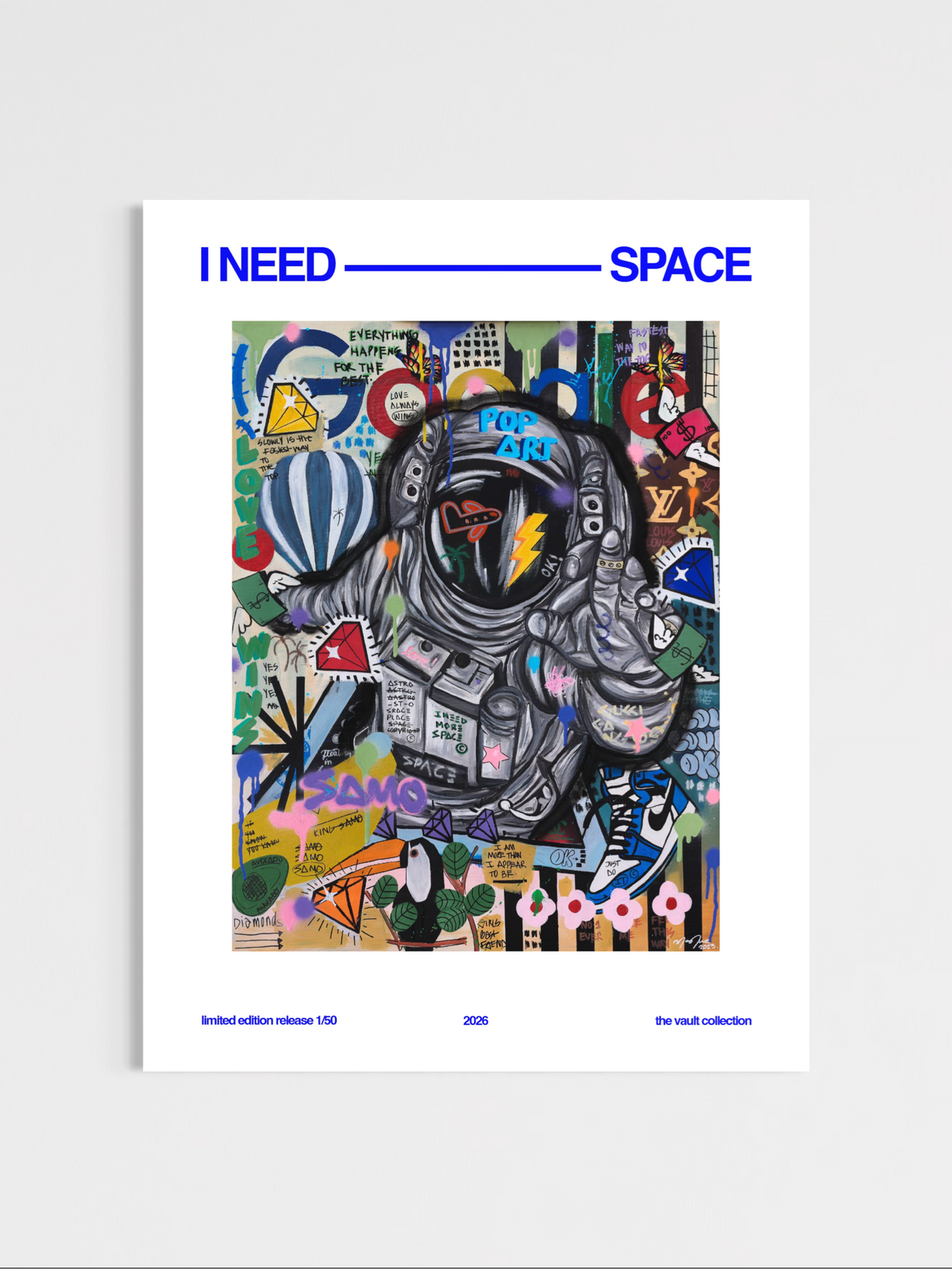 'I NEED SPACE'